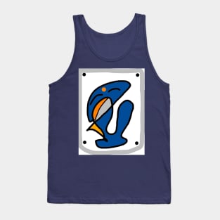 Blue Shark Tank Top